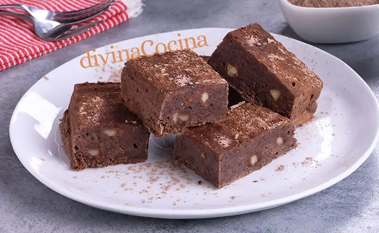 Brownie de alubias negras