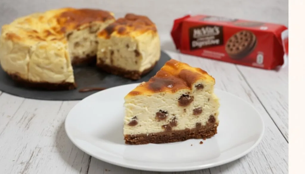 Cheesecake de McVitie’s Chocolate Digestive en Airfryer