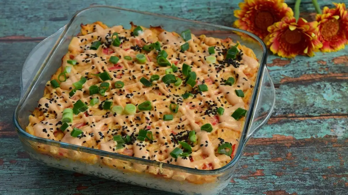 Cómo hacer sushi bake paso a paso