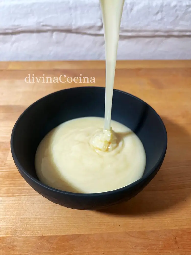 Leche condensada casera