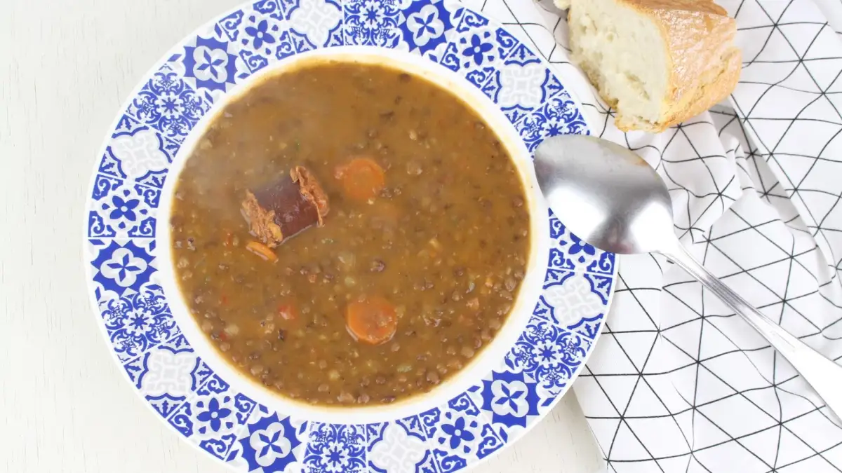 Lentejas guisadas en olla GM