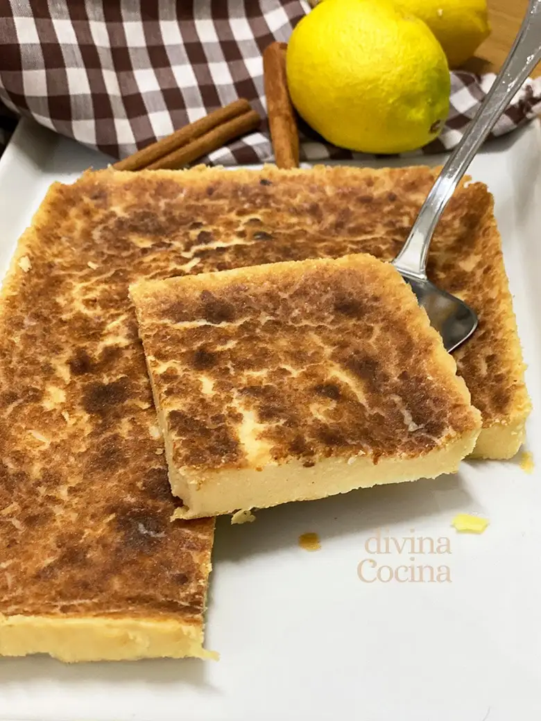Quesada pasiega, receta fácil
