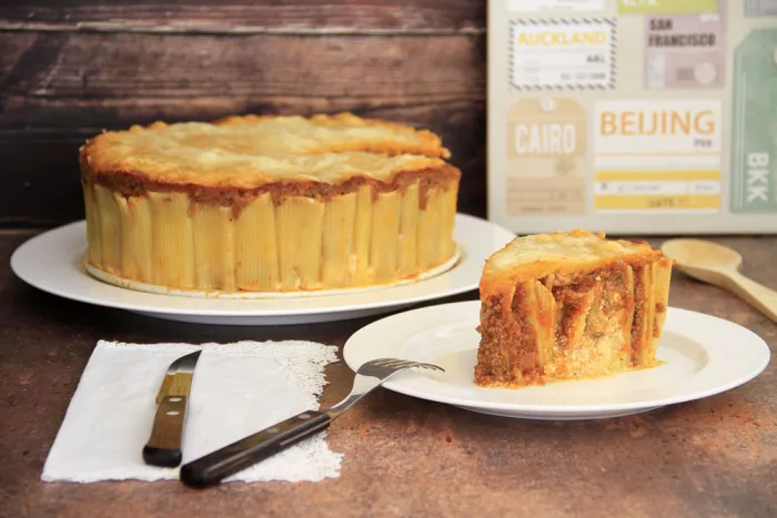 Rigatoni pie